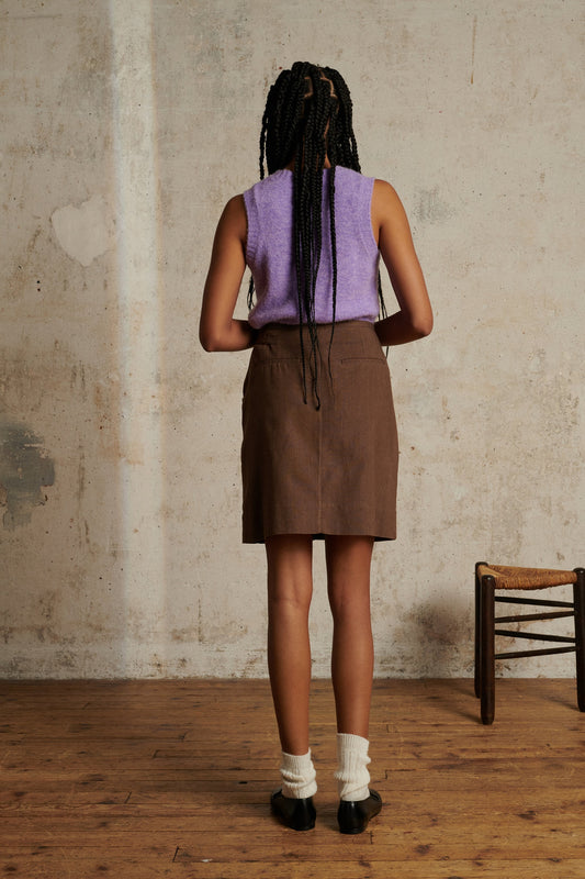 TARA BROWN SKIRT
