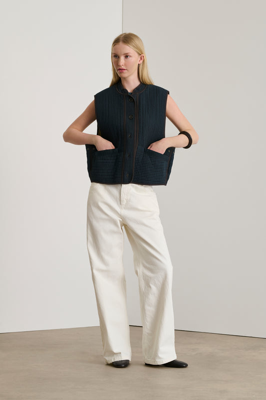 Blouson Tomari - Ardoise Foncée - Coton - Femme