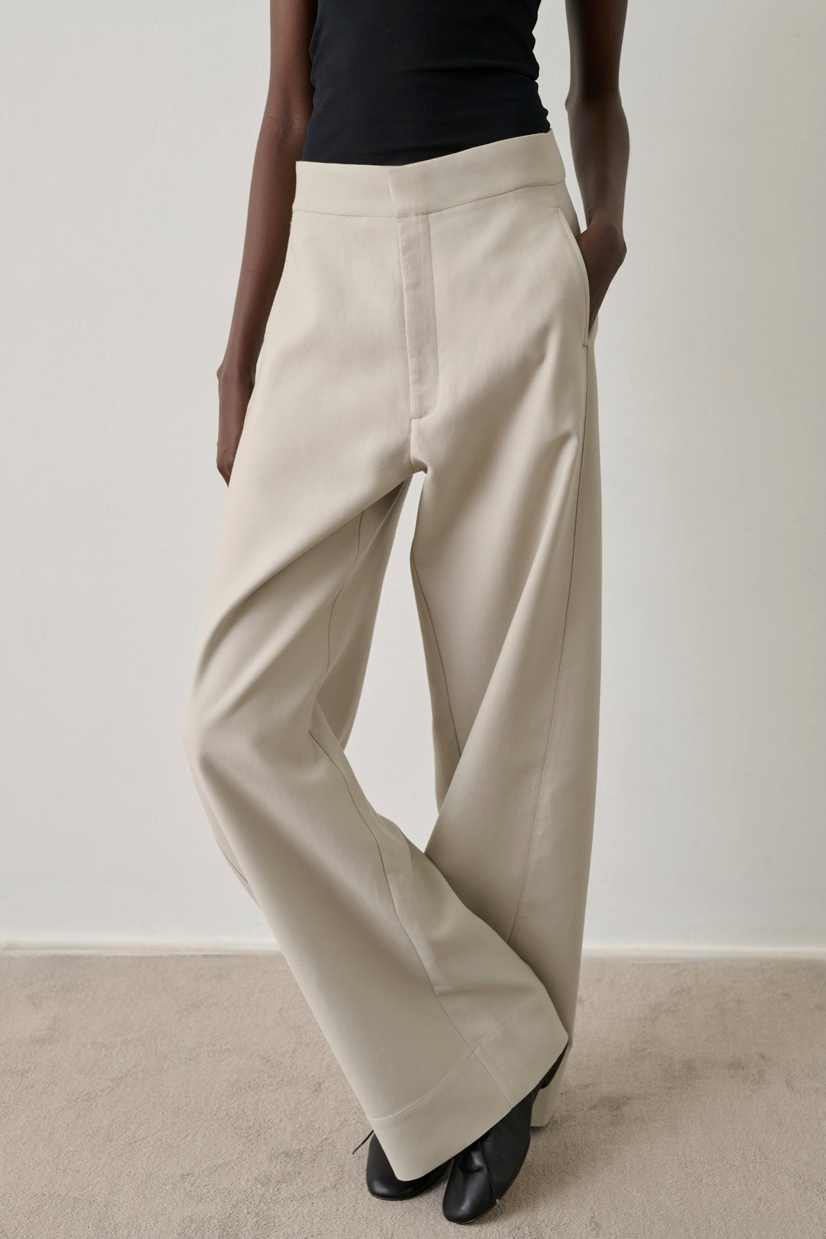 Pantalon Horatio - Gris Clair - Femme vue 4
