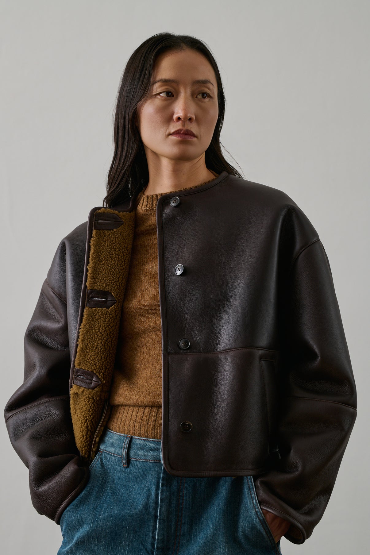 Manteau Fabio - Marron - Femme vue 2