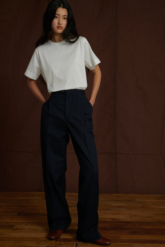 Tee-Shirt Basic - Blanc - Coton - Femme