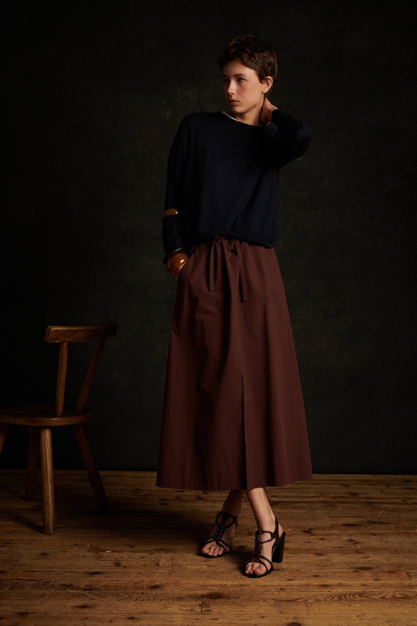 TANYA OFF-WHITE SANDALS