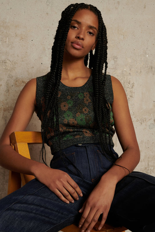 PETON GREEN PULLOVER